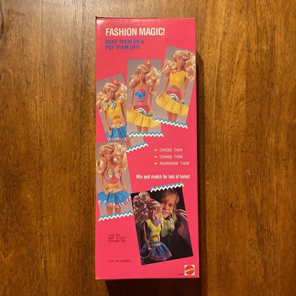 💖 Snap N’ Play Vintage Barbie ~ NRFB 💖 - Picture 8 of 11